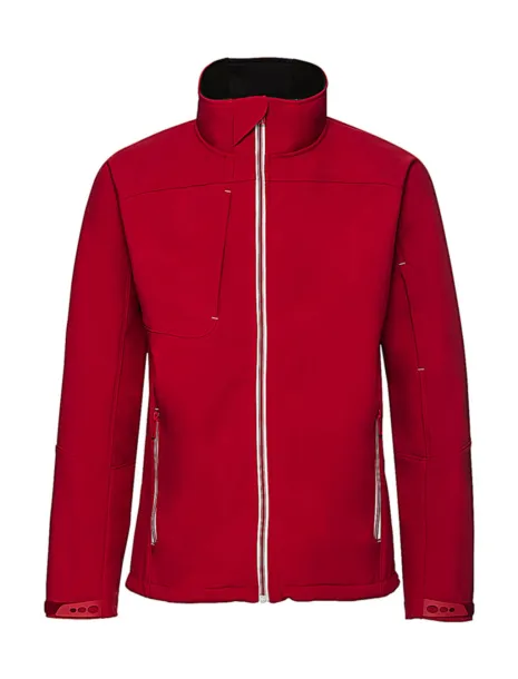  Men's Bionic Softshell Jacket - Russell  Classic Red