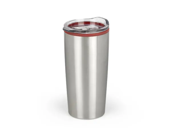 STEEL metalna termo šalica, 550 ml Crvena