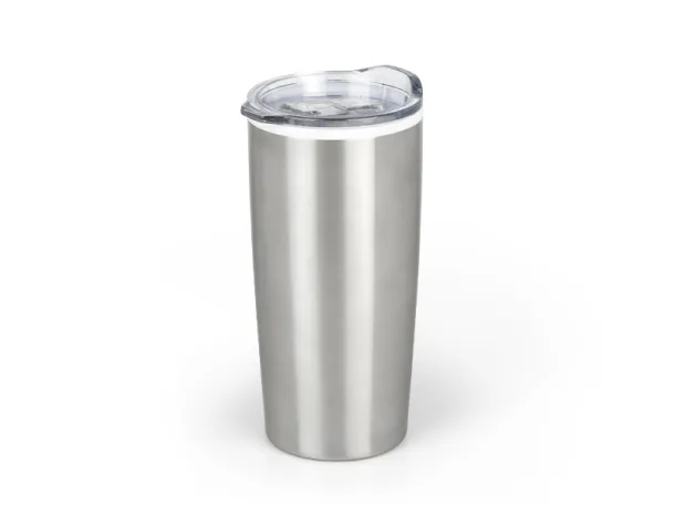STEEL metalna termo šalica, 550 ml Bijela