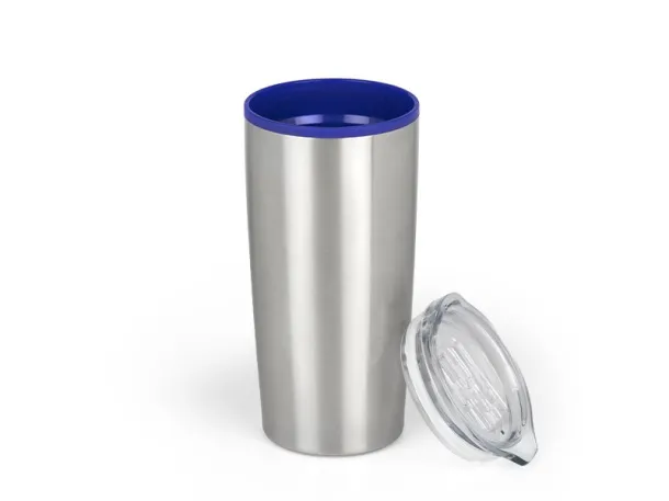 STEEL metal travel mug