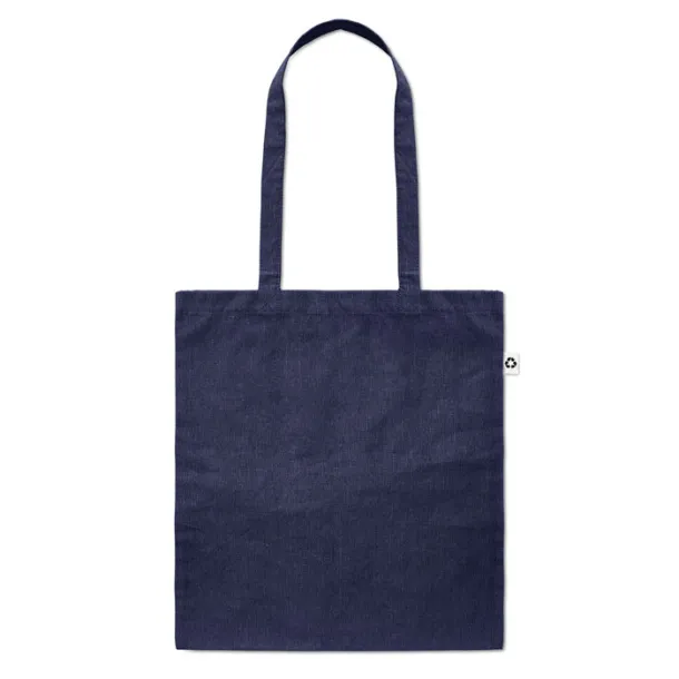 COTTONEL DUO Shopping bag 2 tone 140 gr Blue