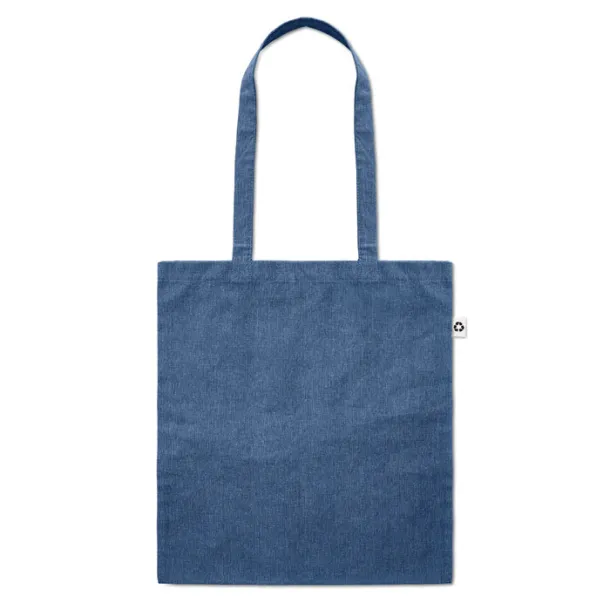 COTTONEL DUO Shopping bag 2 tone 140 gr Royal blue