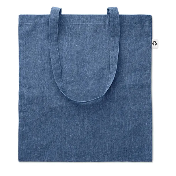 COTTONEL DUO Shopping bag 2 tone 140 gr Royal blue