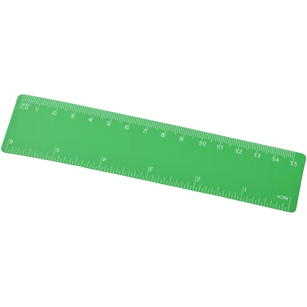 Rothko 15 cm plastic ruler Green