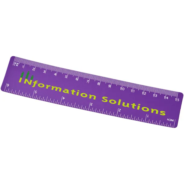 Rothko 15 cm plastic ruler Purple