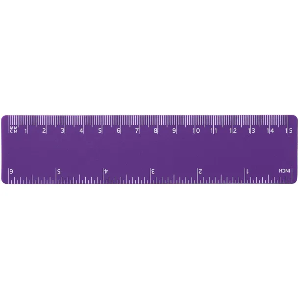 Rothko 15 cm plastic ruler - Unbranded Purple