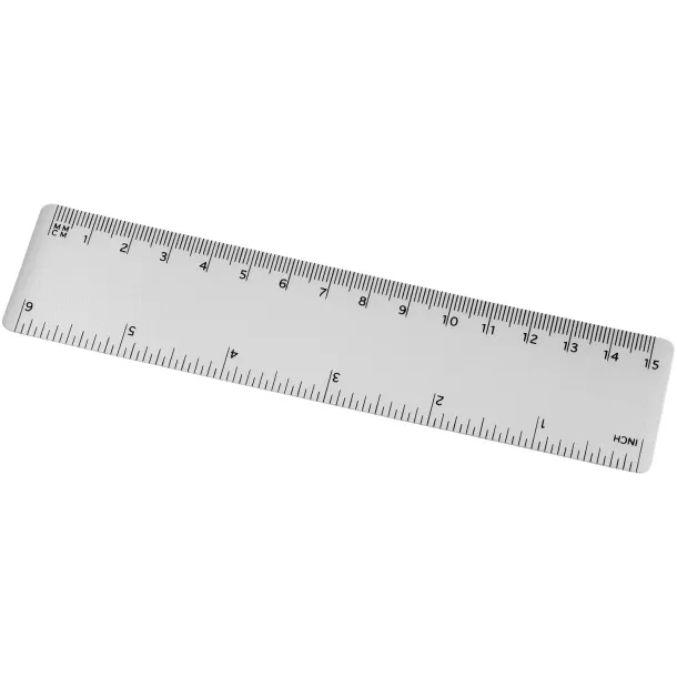 Rothko 15 cm plastic ruler - Unbranded White