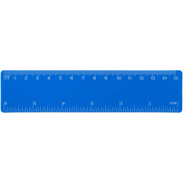 Rothko 15 cm plastic ruler Blue