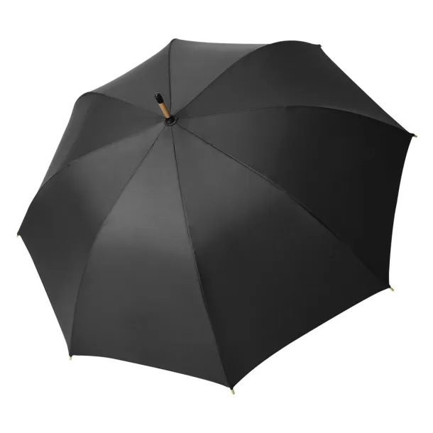 HOFFMAN Umbrella with automatic opening - CASTELLI Black