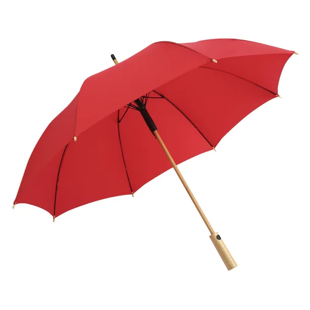 HOFFMAN Umbrella with automatic opening - CASTELLI Red