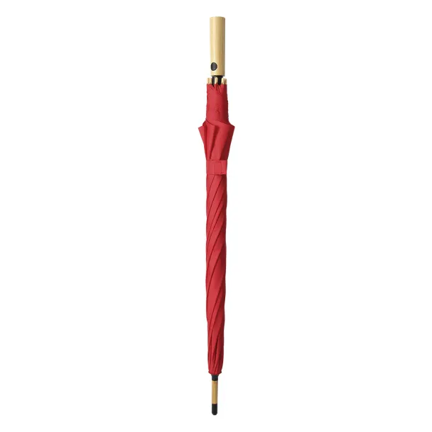 HOFFMAN Umbrella with automatic opening - CASTELLI Red