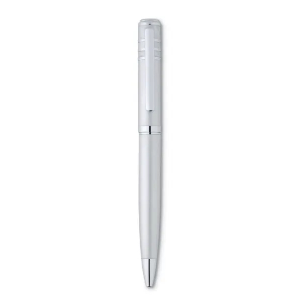 OLYMPIA Ball pen in gift box Matt Silver