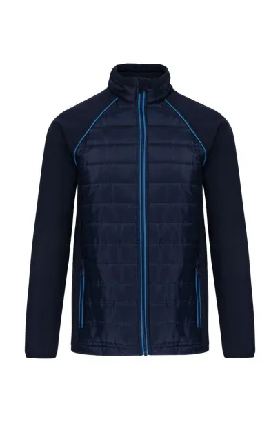  Unisex svakodnevna jakna od dvije tkanine - Designed To Work Mornarsko plava Srebrna