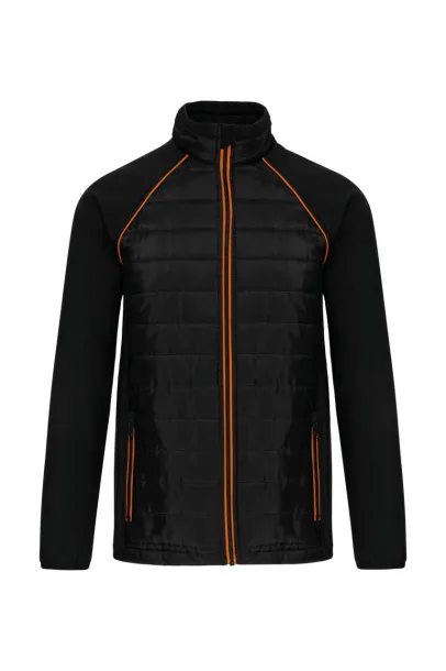  UNISEX DUAL-FABRIC DAYTODAY JACKET - Designed To Work Black Orange