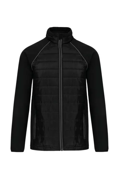  UNISEX DUAL-FABRIC DAYTODAY JACKET - Designed To Work Black Vino