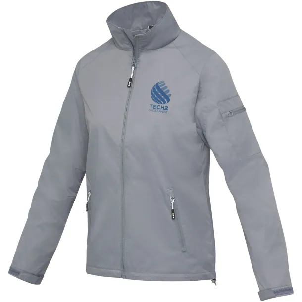 Palo women's lightweight jacket - Elevate Life Steel grey