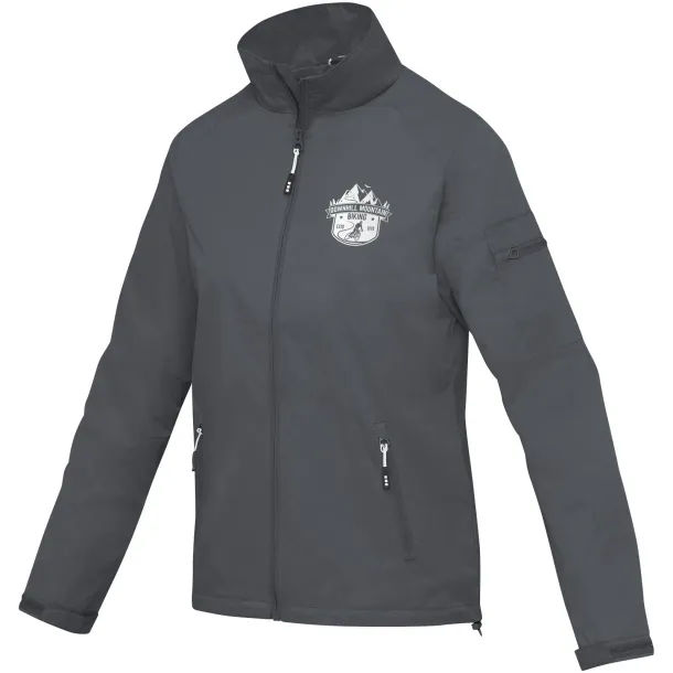 Palo women's lightweight jacket - Elevate Life Storm grey