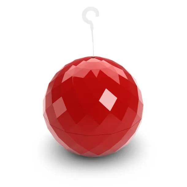  Gift ball INDOME, container for promotional gadgets red