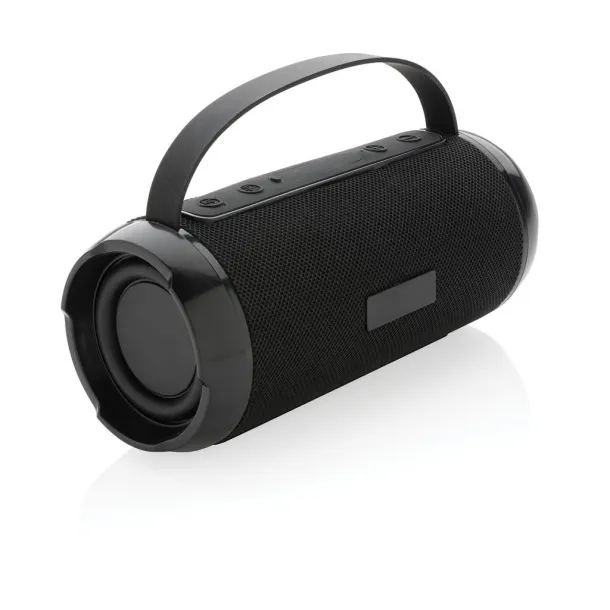  RCS recycled plastic Soundboom waterproof 6W speaker - XD Collection Black 