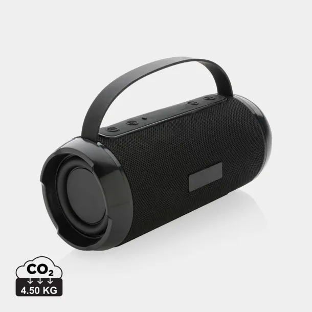  RCS recycled plastic Soundboom waterproof 6W speaker - XD Collection Black 