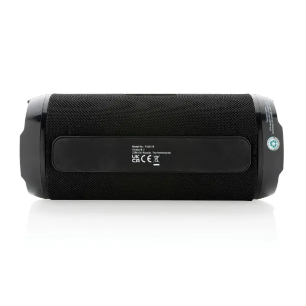  RCS recycled plastic Soundboom waterproof 6W speaker - XD Collection Black 