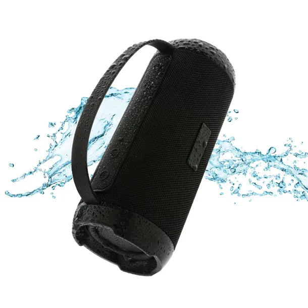  RCS recycled plastic Soundboom waterproof 6W speaker - XD Collection Black 