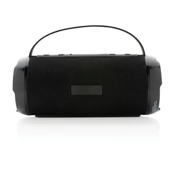  RCS recycled plastic Soundboom waterproof 6W speaker - XD Collection Black 