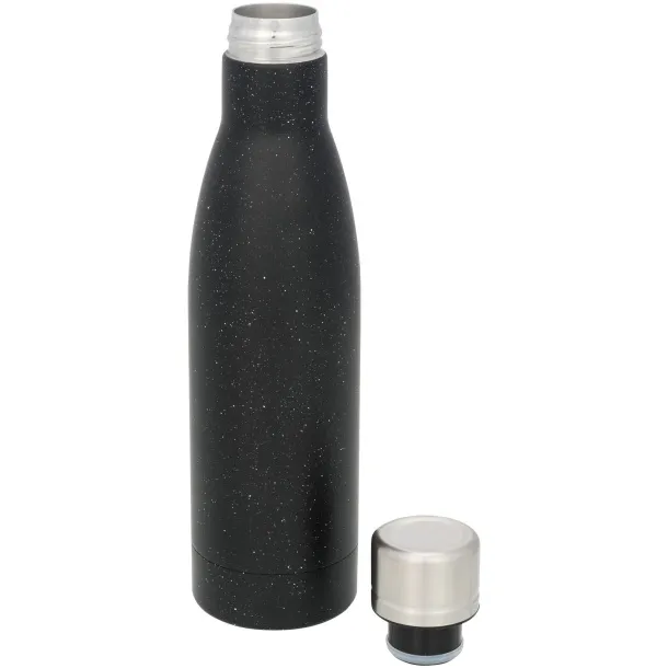 Vasa 500 ml speckled copper vacuum insulated bottle Solid black