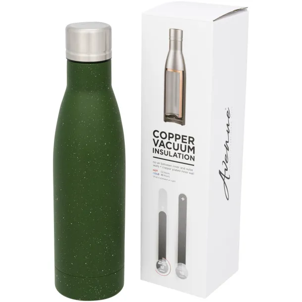 Vasa 500 ml speckled copper vacuum insulated bottle Green