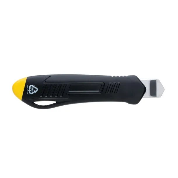  Refillable RCS recycled plastic professional knife - XD Collection yellow 