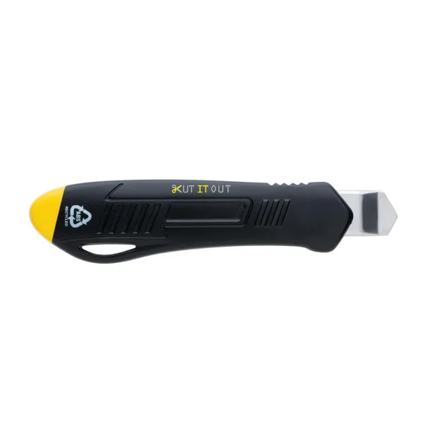  Refillable RCS recycled plastic professional knife - XD Collection yellow 