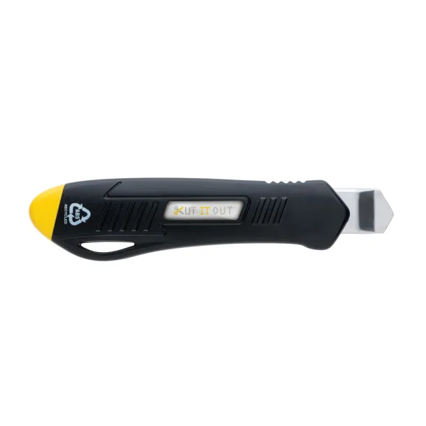  Refillable RCS recycled plastic professional knife - XD Collection yellow 