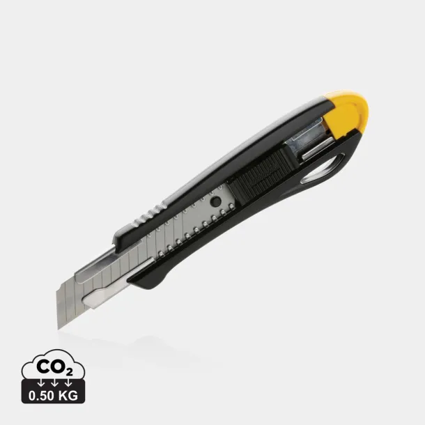  Refillable RCS recycled plastic professional knife - XD Collection yellow 