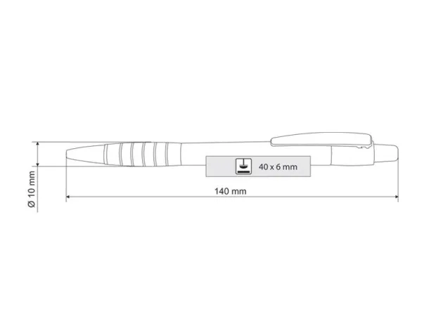 MONA ball pen Roza