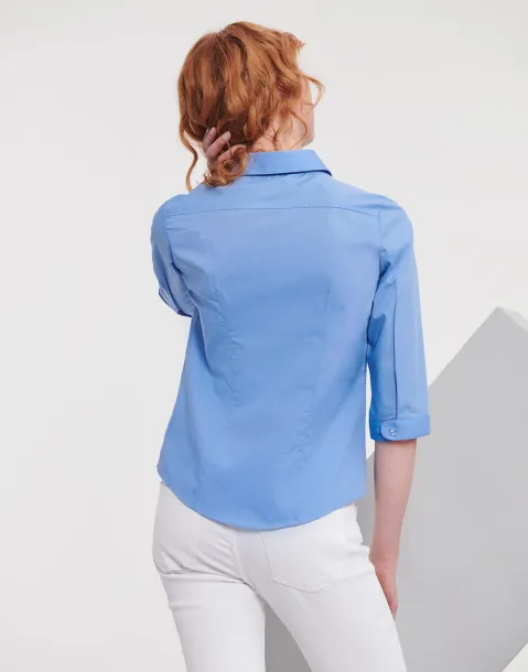  3/4 sleeve Poplin Shirt - Russell 