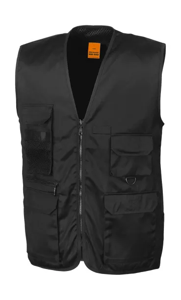  Safari Waistcoat - Result Work-Guard Black