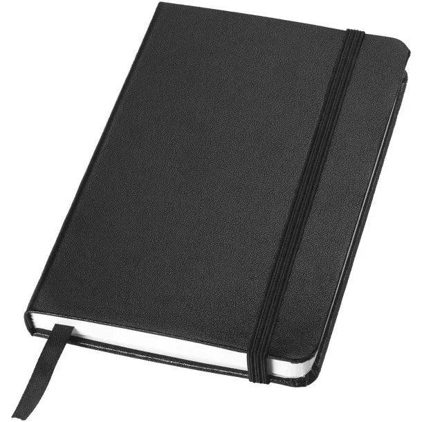 Classic A6 hard cover pocket notebook - JournalBooks Solid black