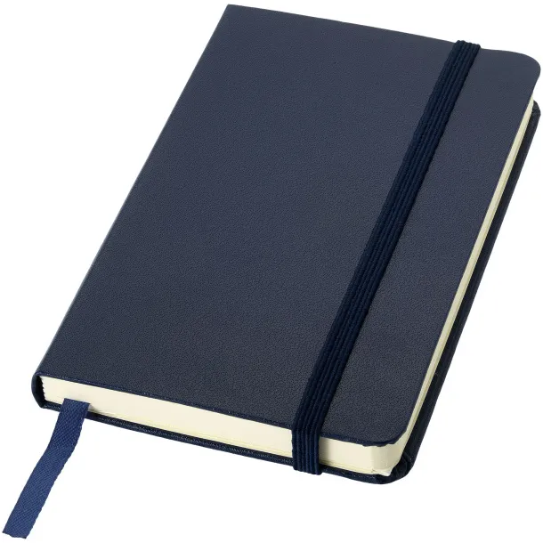 Classic A6 hard cover pocket notebook - JournalBooks Navy Blue