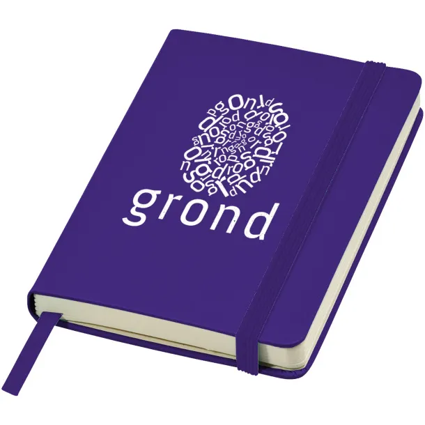 Classic A6 hard cover pocket notebook - JournalBooks Purple