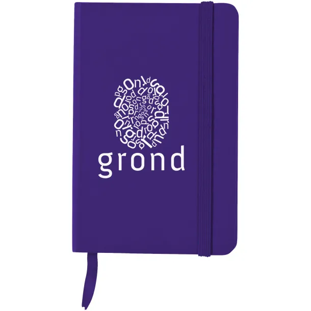 Classic A6 hard cover pocket notebook - JournalBooks Purple