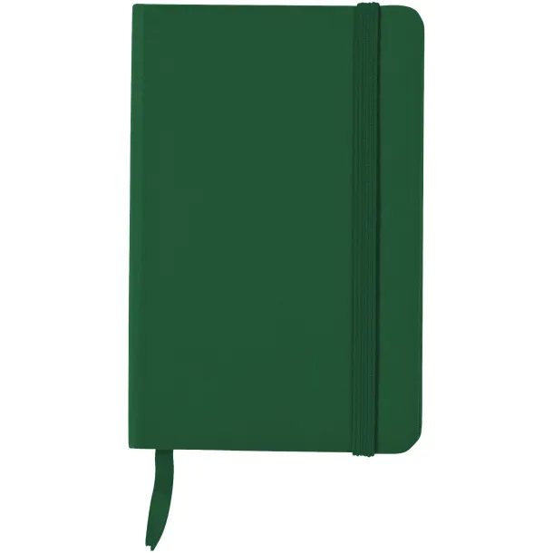 Classic A6 hard cover pocket notebook - JournalBooks Hunter green