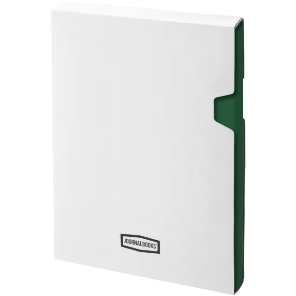 Classic A6 hard cover pocket notebook - JournalBooks Hunter green