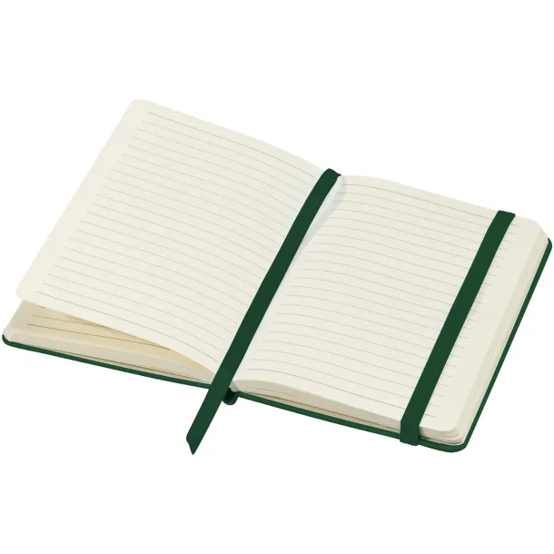 Classic A6 hard cover pocket notebook - JournalBooks Hunter green