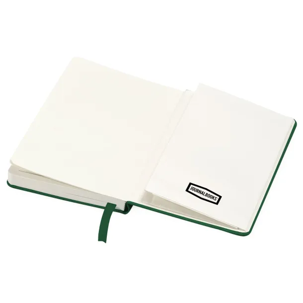 Classic A6 hard cover pocket notebook - JournalBooks Hunter green