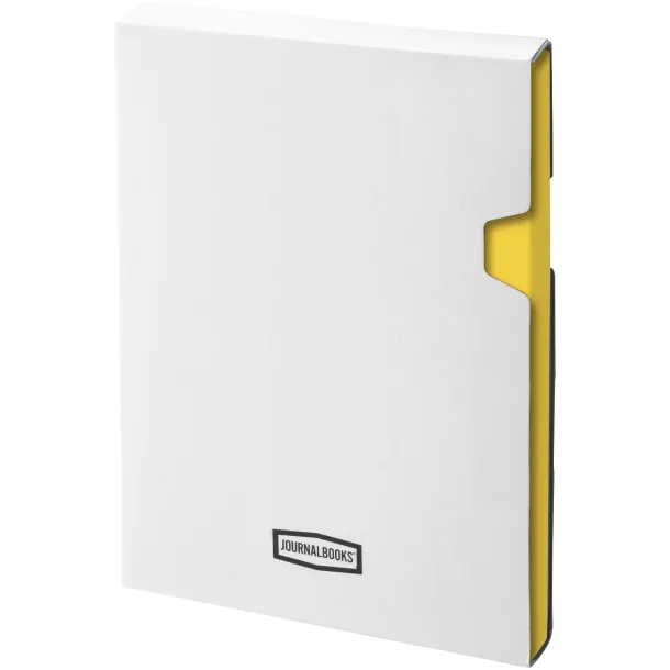 Classic A6 hard cover pocket notebook - JournalBooks Yellow