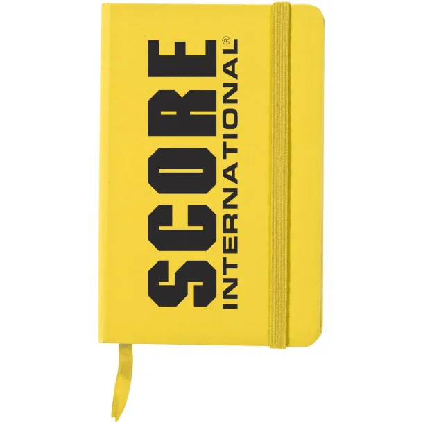 Classic A6 hard cover pocket notebook - JournalBooks Yellow