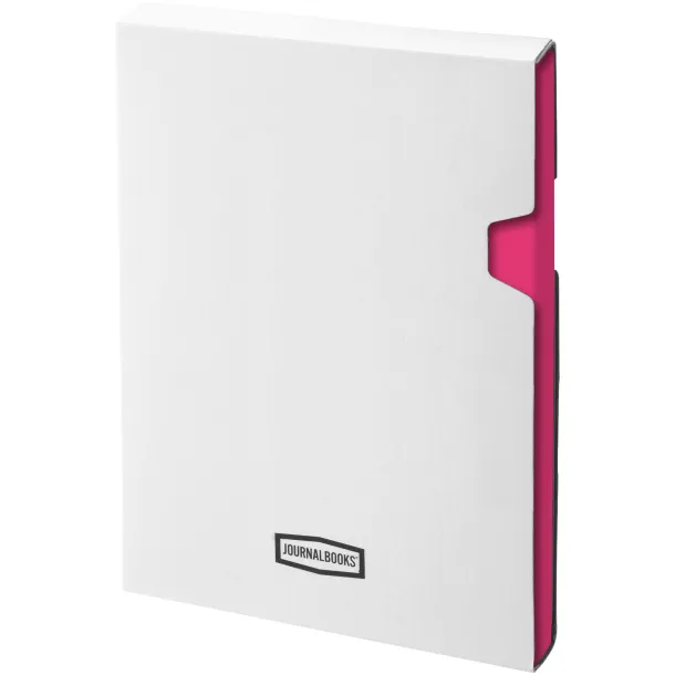 Classic A6 hard cover pocket notebook - JournalBooks Magenta