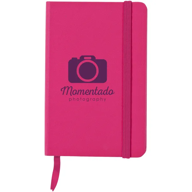 Classic A6 hard cover pocket notebook - JournalBooks Magenta