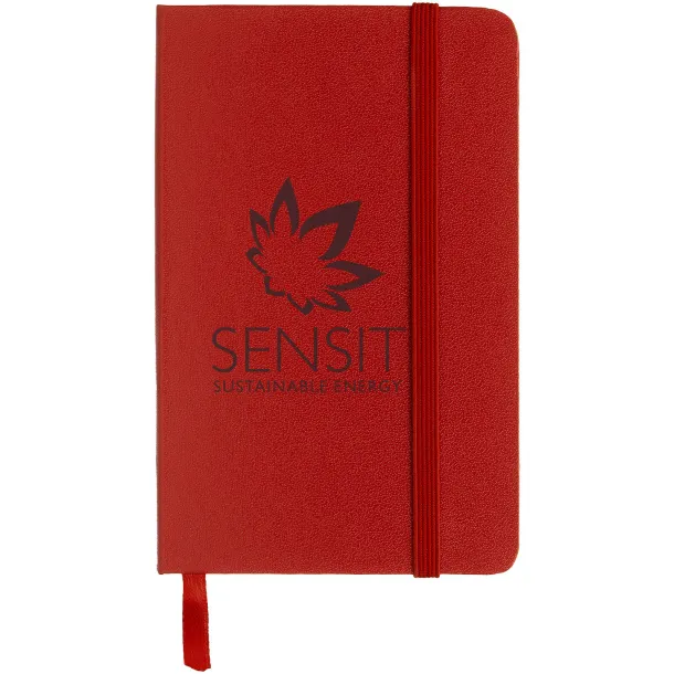 Classic A6 hard cover pocket notebook - JournalBooks Red