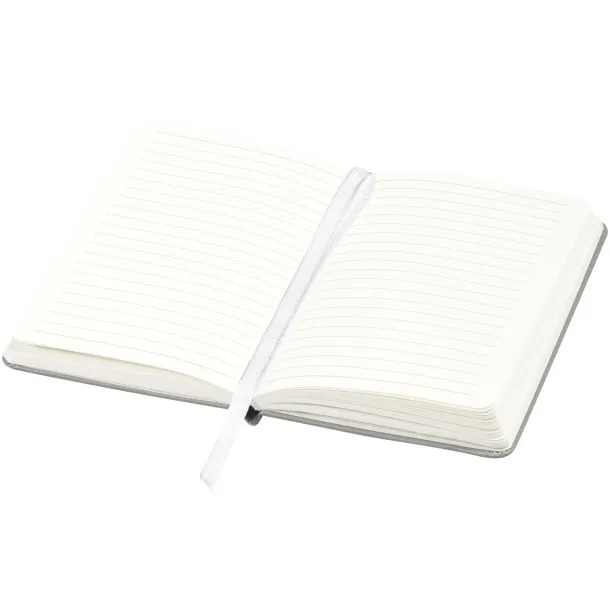 Classic A6 hard cover pocket notebook - JournalBooks Silver